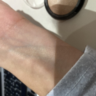 Swatch de Mya1902 : Highlighter Marbré, Eyeslipsface
