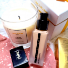 Swatch de leblogdeninae : Encre de peau All hours foundation, Yves Saint Laurent