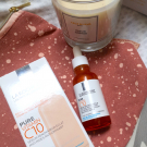 Swatch de leblogdeninae : Sérum Pure Vitamine C10, La Roche-Posay