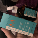 Swatch de barrault62800 : Soin Moroccanoil Light, Moroccanoil