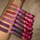 Swatch de ana. : Velvetines Matte Lipstick, Lime Crime