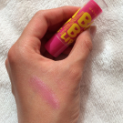 Swatch de my.name.is.julie : Baby Lips Baume à Lèvres Teinté, Maybelline New York