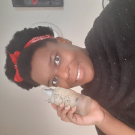 Swatch de Claudiaor : L'eau Démaquillante au Géranium, Mademoiselle Saint Germain