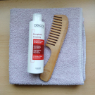 Swatch de Lilloouu : Shampooing énergisant / traitement anti-chute, Vichy dercos