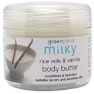 Swatch de peeonie : Body butter rice milk & vanilla - Milky, Greenland