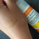 Swatch de GuntilipsSkincare : Oil Right Huile démaquillante, OOlution