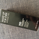 Swatch de GuntilipsSkincare : Fond de Teint HD - Fond de Teint Couvrance Invisible, Make Up For Ever