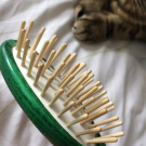 Swatch de GuntilipsSkincare : Brosse Ovale grand modèle, Tek