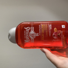 Swatch de homebeauty : Shampooing Huile Eclat Couleur - Pulpe de Grenade & Huile d'Argan par  Le Petit Marseillais, Le Petit Marseillais