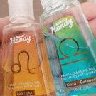 Swatch de marjoriedeseigne : Gel mains nettoyant, Merci Handy