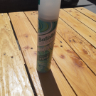 Swatch de mama26 : Shampoing Sec Original, Batiste