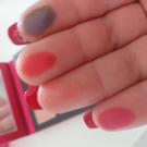 Swatch de meghanne13 : Palette ruby obssessions, Huda Beauty