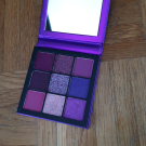 Swatch de morgane75 : Obsessions Eyeshadow Palette Palette de fards à paupières, Huda Beauty