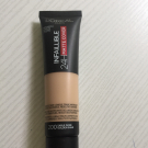 Swatch de zenna_alplt : Fond de teint Infaillible Mat 24h, L'Oréal Paris