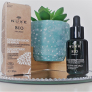 Swatch de LouiseK : Huile nuit fondenmatale Nutri-régénérante, Bio Beauté by Nuxe