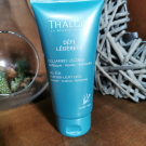 Swatch de Just'cha : Défi légèreté gel jambe légères, Thalgo