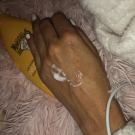 Swatch de iam.c : Lait hydratant peaux très sèches, Le Petit Marseillais