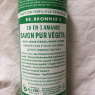 Swatch de GuntilipsSkincare : Savon pur végétal, Dr Bronner's