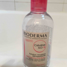 Swatch de Magamedova : Créaline H2O Solution Micellaire Démaquillante, Bioderma