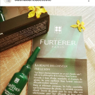 Swatch de SachaCurieuseTeste : Triphasic Sérum régénérant anti-chute Forticea Shampoing stimulant 20, René Furterer