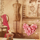 Swatch de Louis6 : La Petite Robe Noire - Eau de Parfum, Guerlain