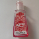 Swatch de Debbouny14 : Gel mains nettoyant, Merci Handy