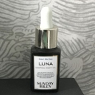 Swatch de Pimpmyderm : Luna - Huile de nuit au rétinol, Sunday Riley