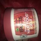 Swatch de Sabtest : Hair food Baie de Goji, Garnier Fructis