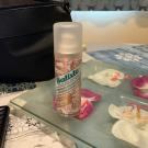 Swatch de mayouko24 : Shampooing Sec - Rose gold, Batiste