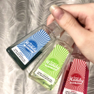 Swatch de beautyjstyle : Gel mains nettoyant, Merci Handy