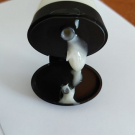 Swatch de minimeuf : Orange Ambre, Lanvin