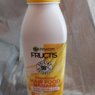 Swatch de minimeuf : Hair Food Banane Soin Démêlant, Garnier Fructis