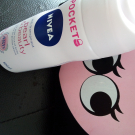 Swatch de LP991 : Anti-Transpirant Pearl and beauty, Nivea