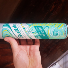 Swatch de Sarra djebali : Shampoing Sec Original, Batiste
