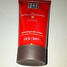Swatch de morgane75 : Balancing Body Cream The rituals of ayurveda, Rituals