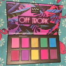 Swatch de Nessa.B : Palette OFF TROPIC - Hasta la Vista, NYX