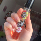 Swatch de Marinatxr : Roll'on Parfum Gel / Vanille Framboise, Les Petits Plaisirs