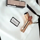 Swatch de Marinatxr : Rouge a lèvres satin, Gucci