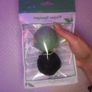 Swatch de Marinatxr : Éponge Konjac, L?ACTION COSMETIQUE