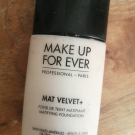 Swatch de mariion : Mat Velvet, Make Up For Ever