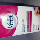 Swatch de Yous94 : Bandes de Cire Froide Hair Minimizer- Peaux Normales, Veet