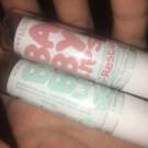 Swatch de lilou.vct : Babylips Dr Rescue, Gemey-Maybelline