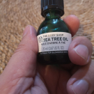 Swatch de Seb.lepanda : Huile d'Arbre à Thé, The Body Shop