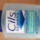 Swatch de Bellaragazza : Cils Demasq 2 en 1 Waterproof, Maybelline New York