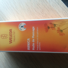 Swatch de GuntilipsSkincare : Huile de Massage à l'Arnica, Weleda