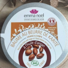 Swatch de Cecilie : Baume au Beurre de Karité, Emma Noël