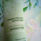 Swatch de Verlec : Masque peeling glycolique, Caudalie