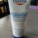 Swatch de Annick11 : Crème pieds réparatrice, Eucerin