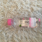 Swatch de Makeupadict : Solution Micellaire Tout en 1, Garnier