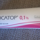 Swatch de anissafraise : Crème Locatop, Pierre Fabre